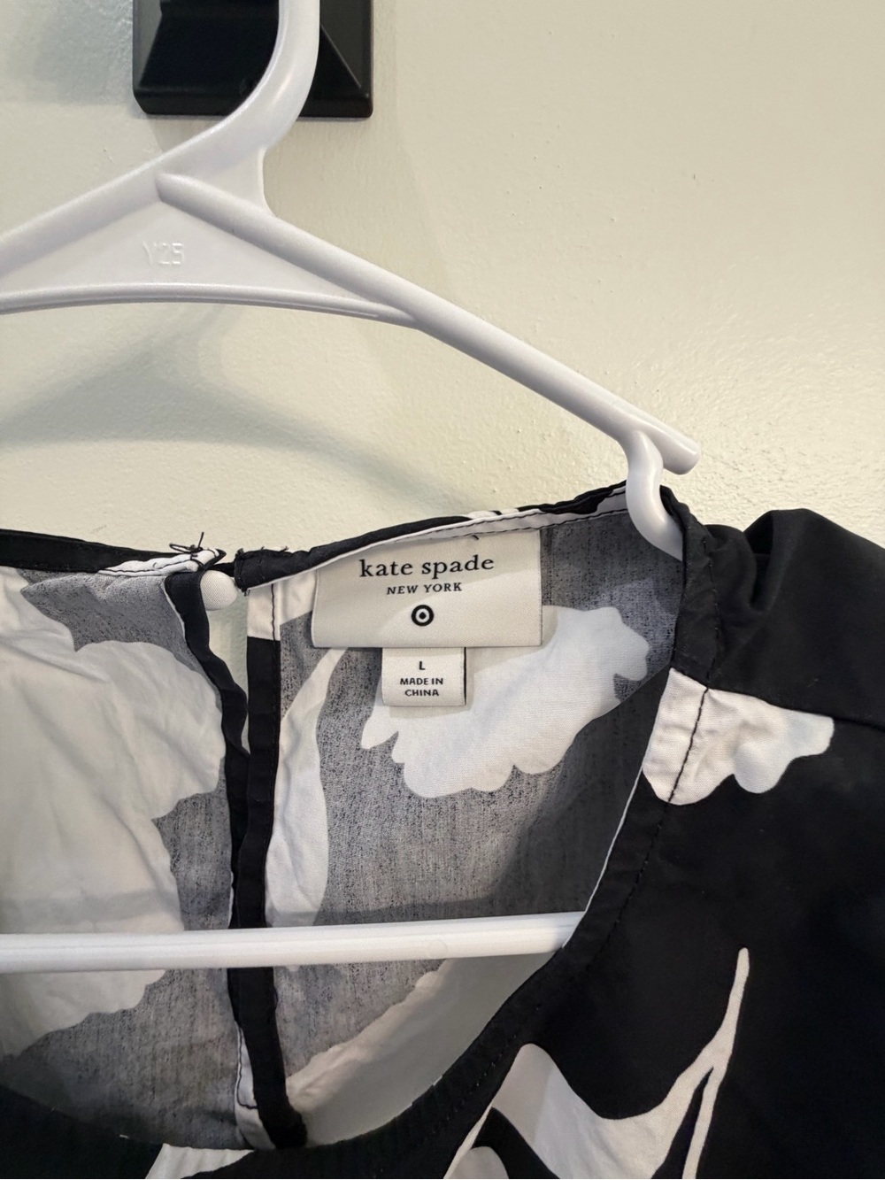 Women's Classic Rose Shell Tank Top - kate spade new york x Target Size L black - Picture 5 of 6